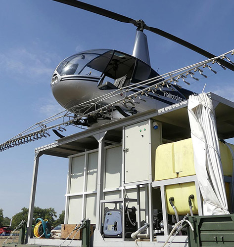 Indianapolis Helicopter Ice Melt