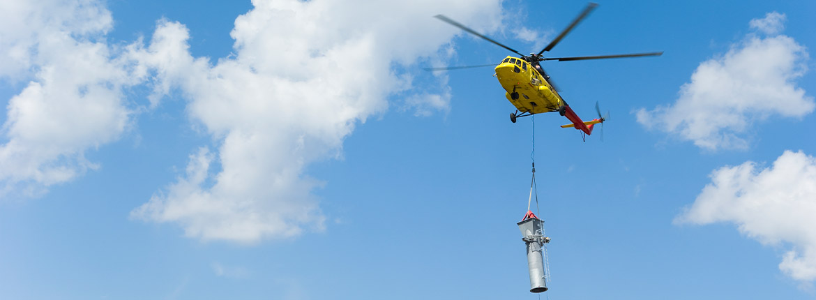 Indianapolis Helicopter Radar Lift