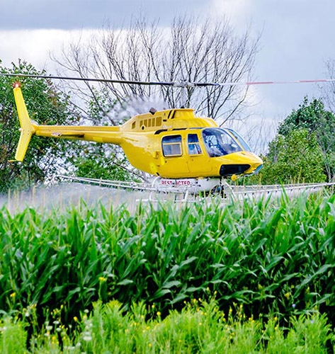 Indianapolis Helicopter Agriculture Spread