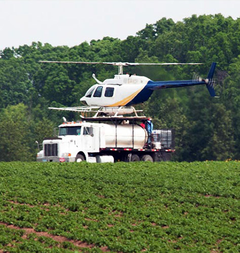 Indianapolis Helicopter Truck Re-Fuel